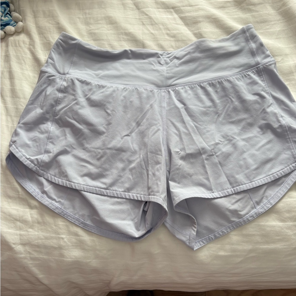 Lululemon Light Blue Speed Up Short